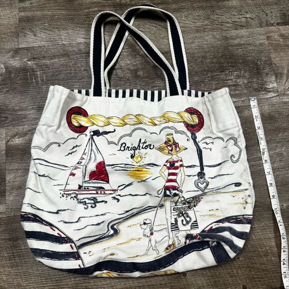 Brighton Vintage Beach Tote Bag - Picture 5 of 7